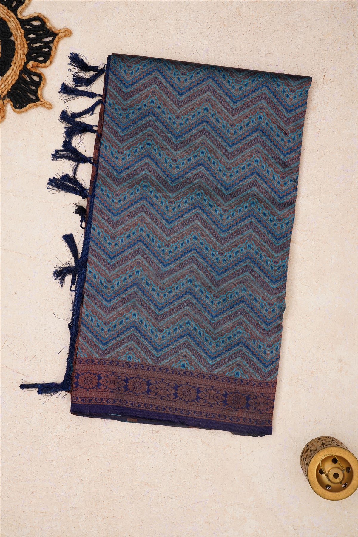 Fancy Madhurai Silk Blue Saree