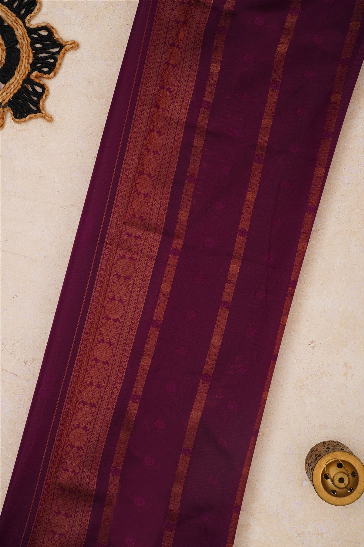 Fancy Madhurai Silk Light Pink Saree