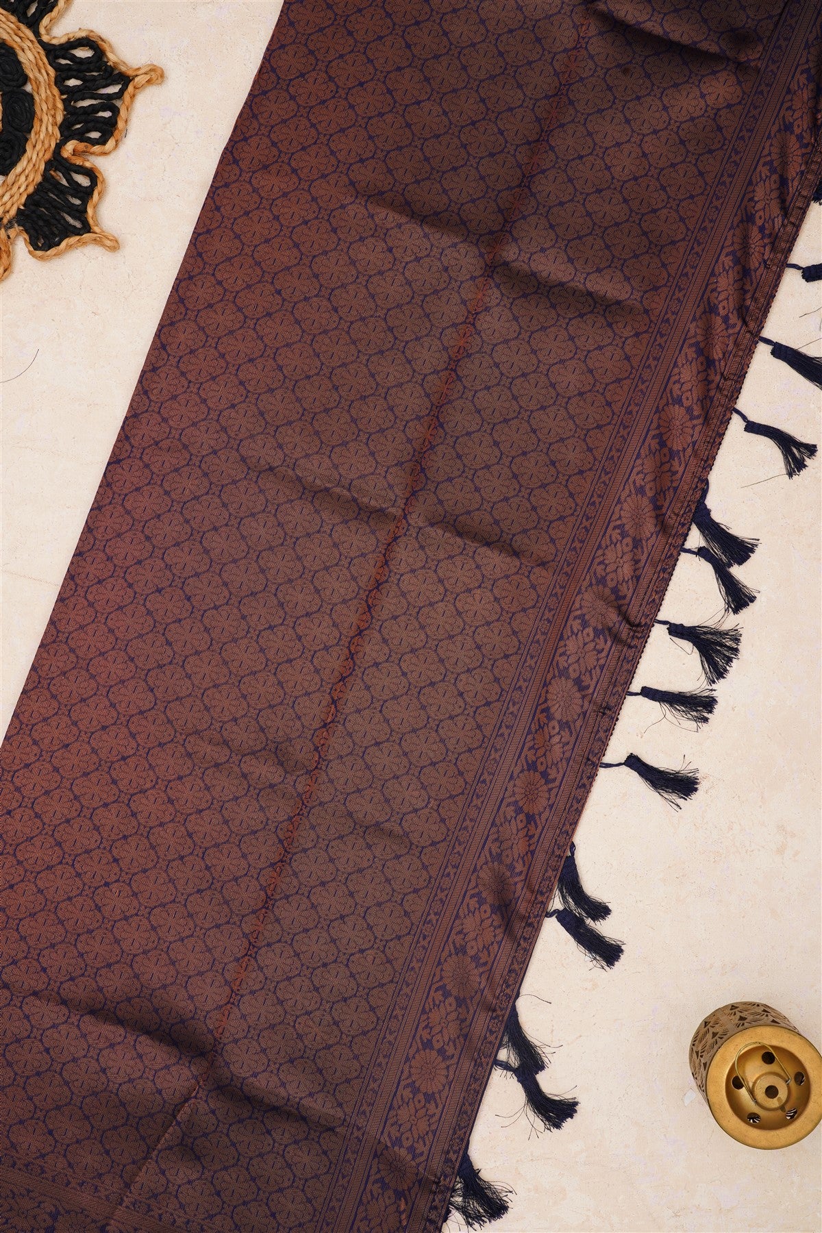 Fancy Madhurai Silk Sky Blue Saree