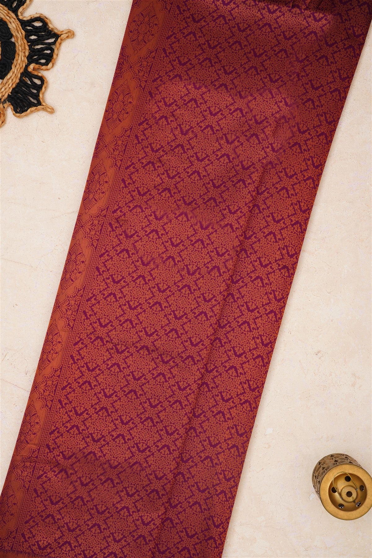 Ikat Silk Sky Blue Saree