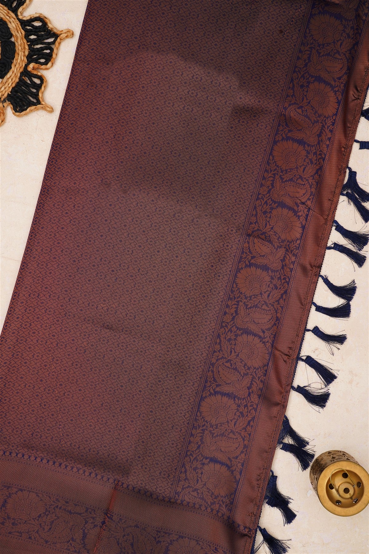 Ikat Silk Deep Pink Saree