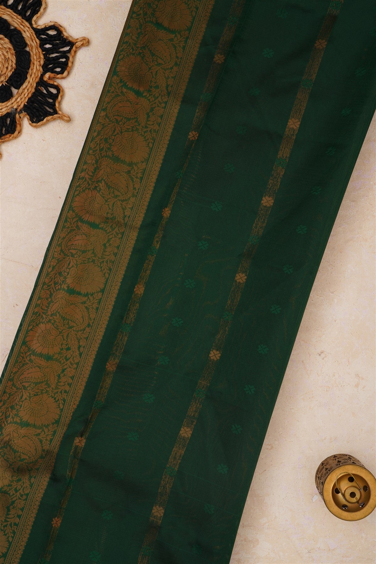 Ikat Silk Lemon Yellow Saree