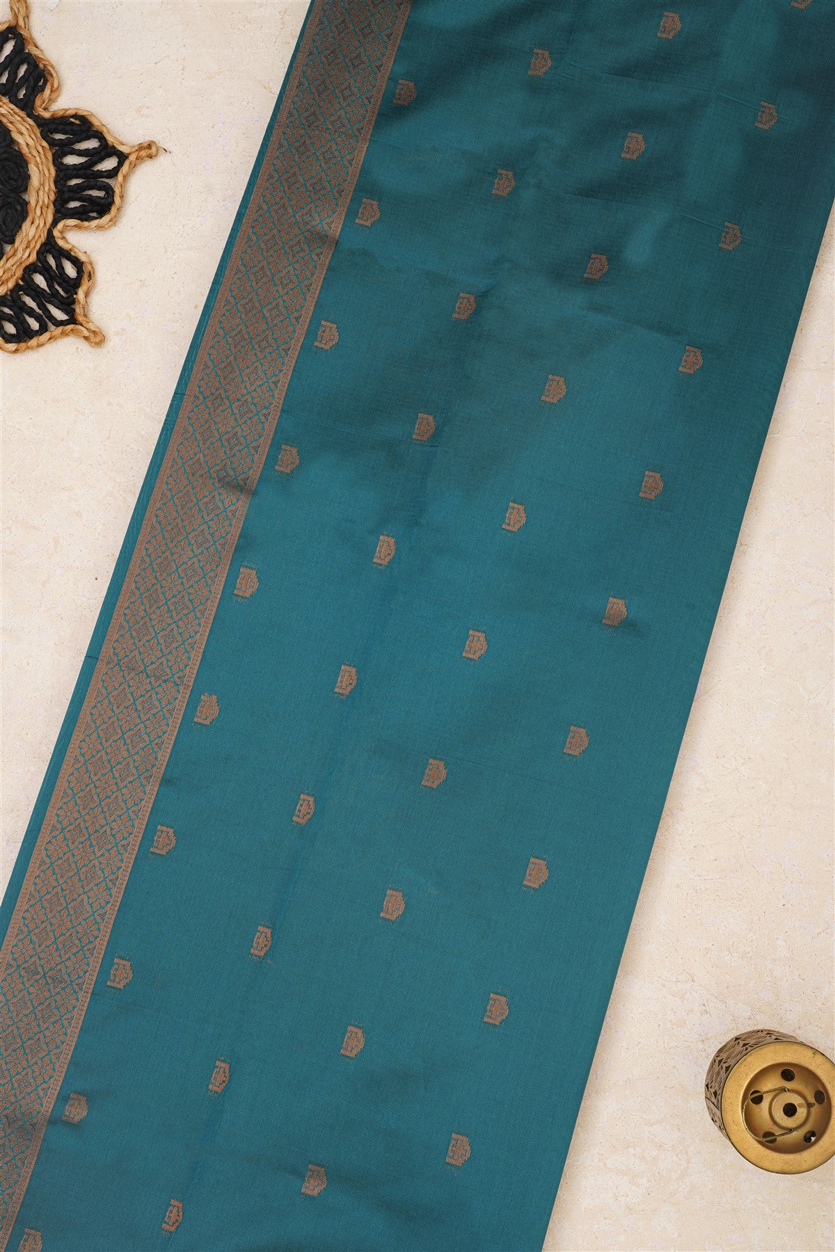 Ikat Silk Purple Saree