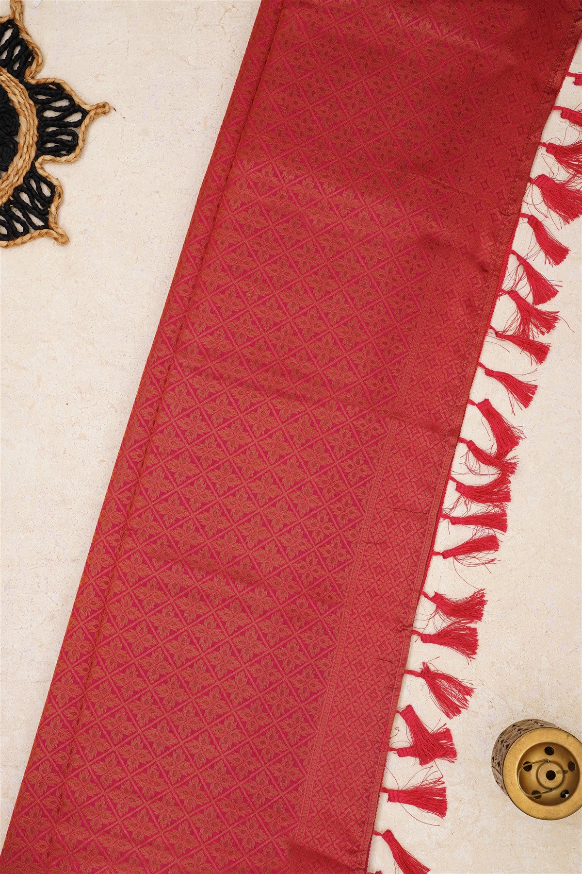 Ikat Silk Royal Blue Saree