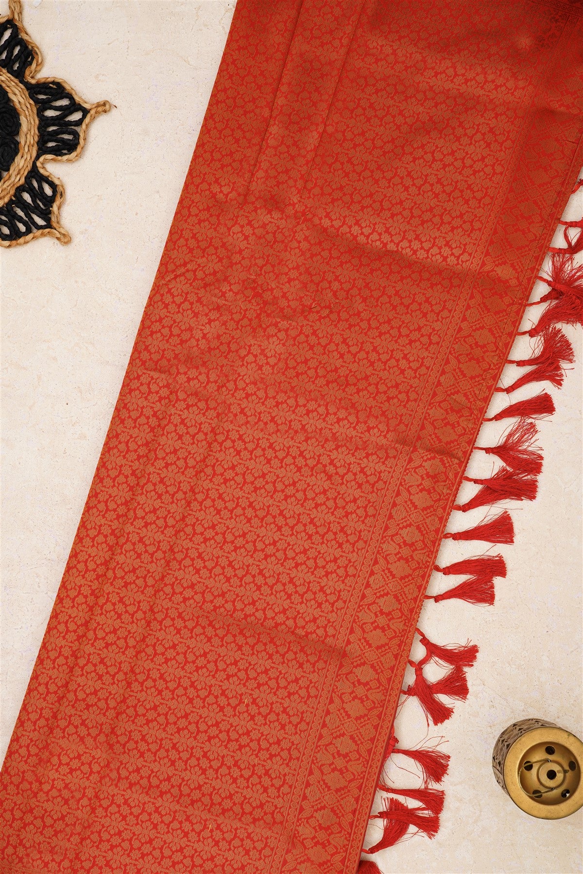 Ikat Silk Navy Blue Saree