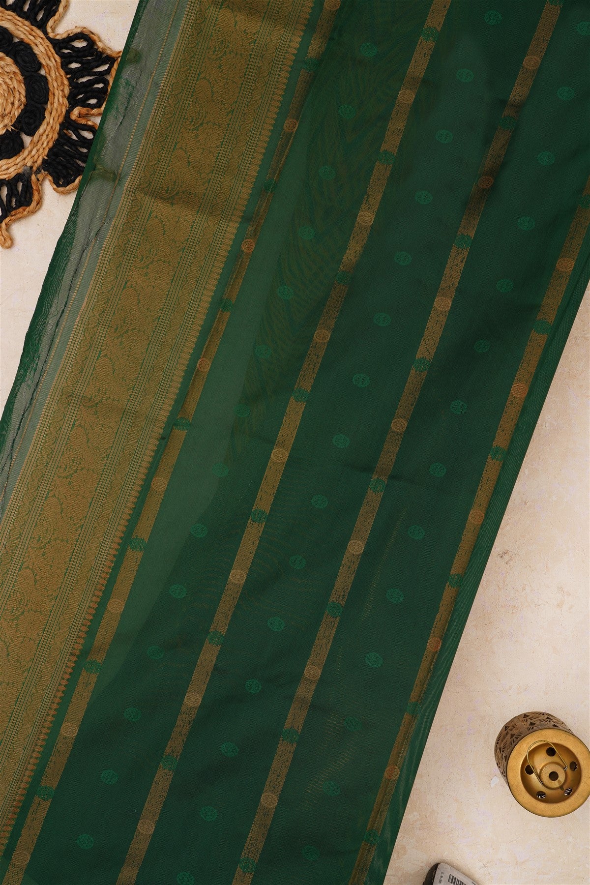 Fancy Silk Lemon Yellow Saree