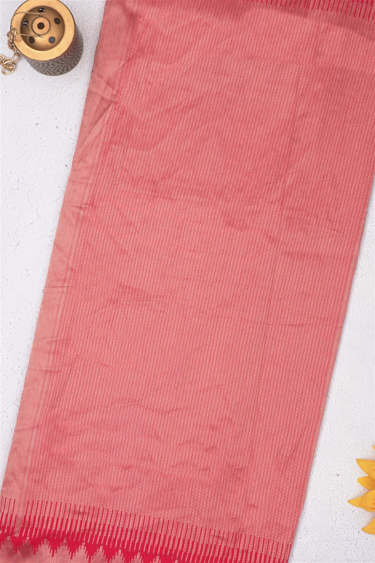 Banarasi Viscose Georgette Red Saree