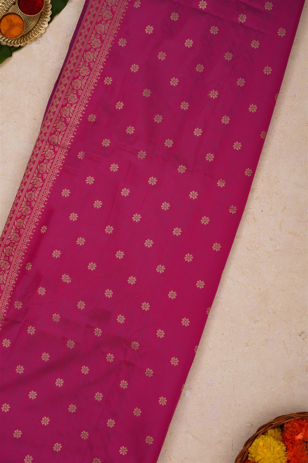 Pashmina Silk Teal Blue Saree