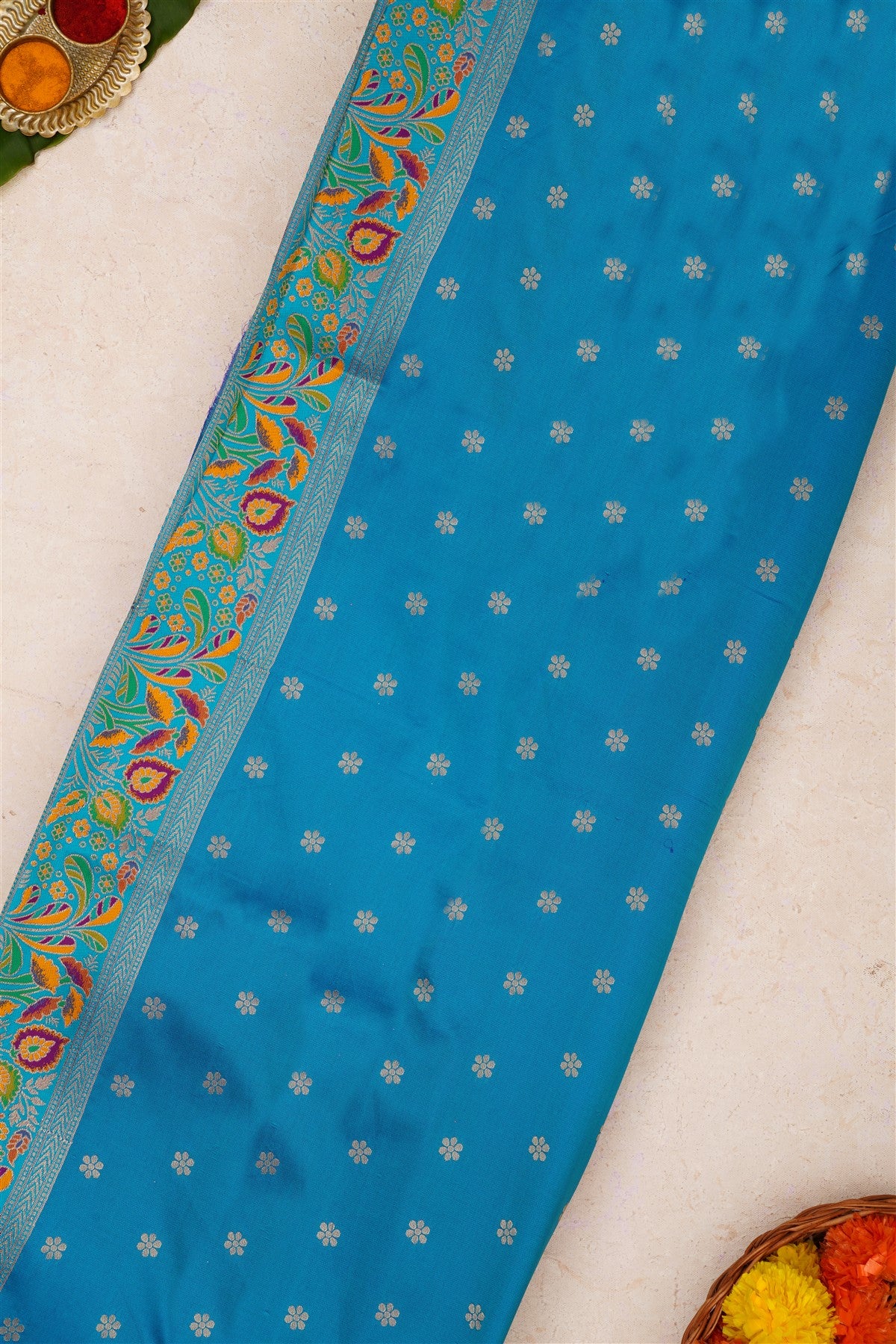 Pashmina Silk Purple Saree