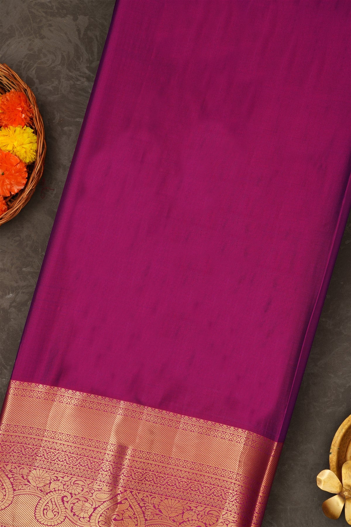 Semi Pattu Silk Blend Teal Saree