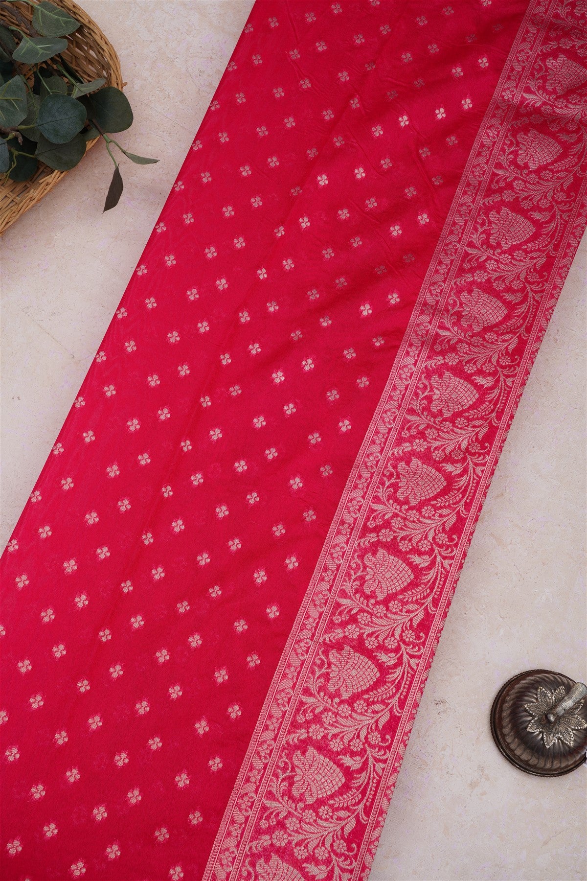 Banarasi Silk Pink Saree