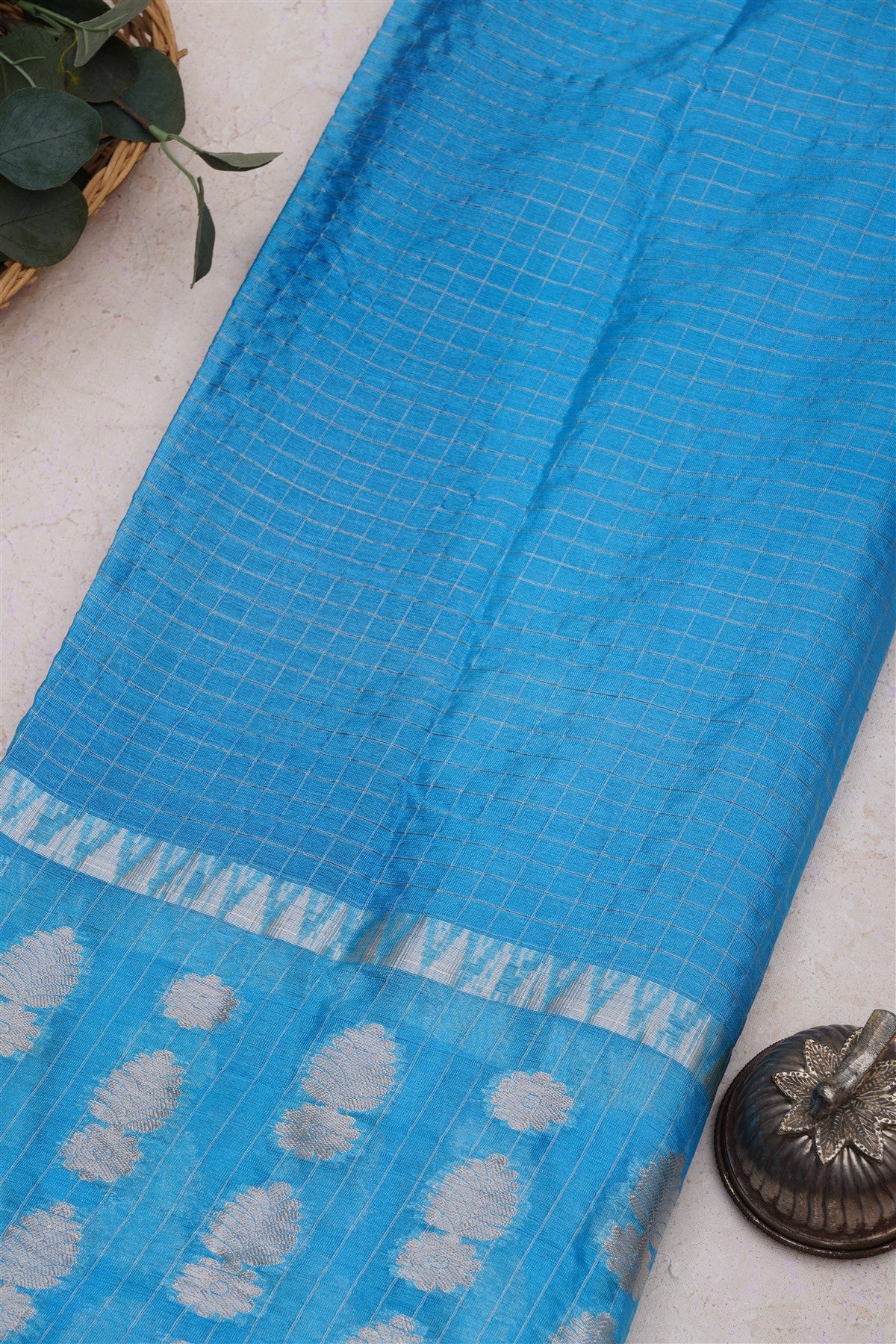 Banarasi Warm Silk Dark Blue Saree