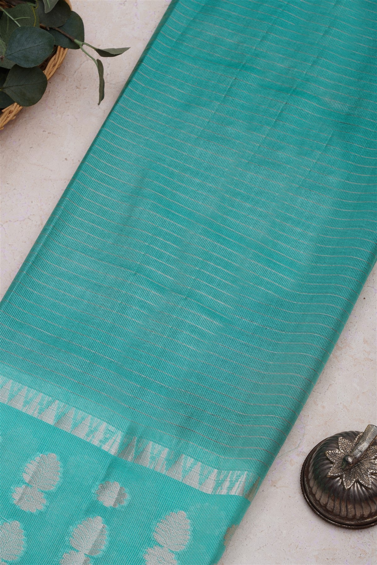 Banarasi Warm Silk Dark Green Saree