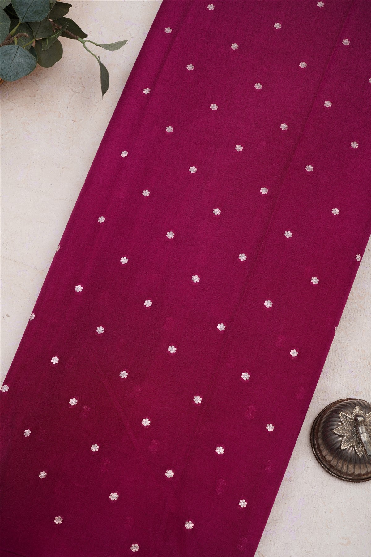 Banarasi Pashmina Violet Saree