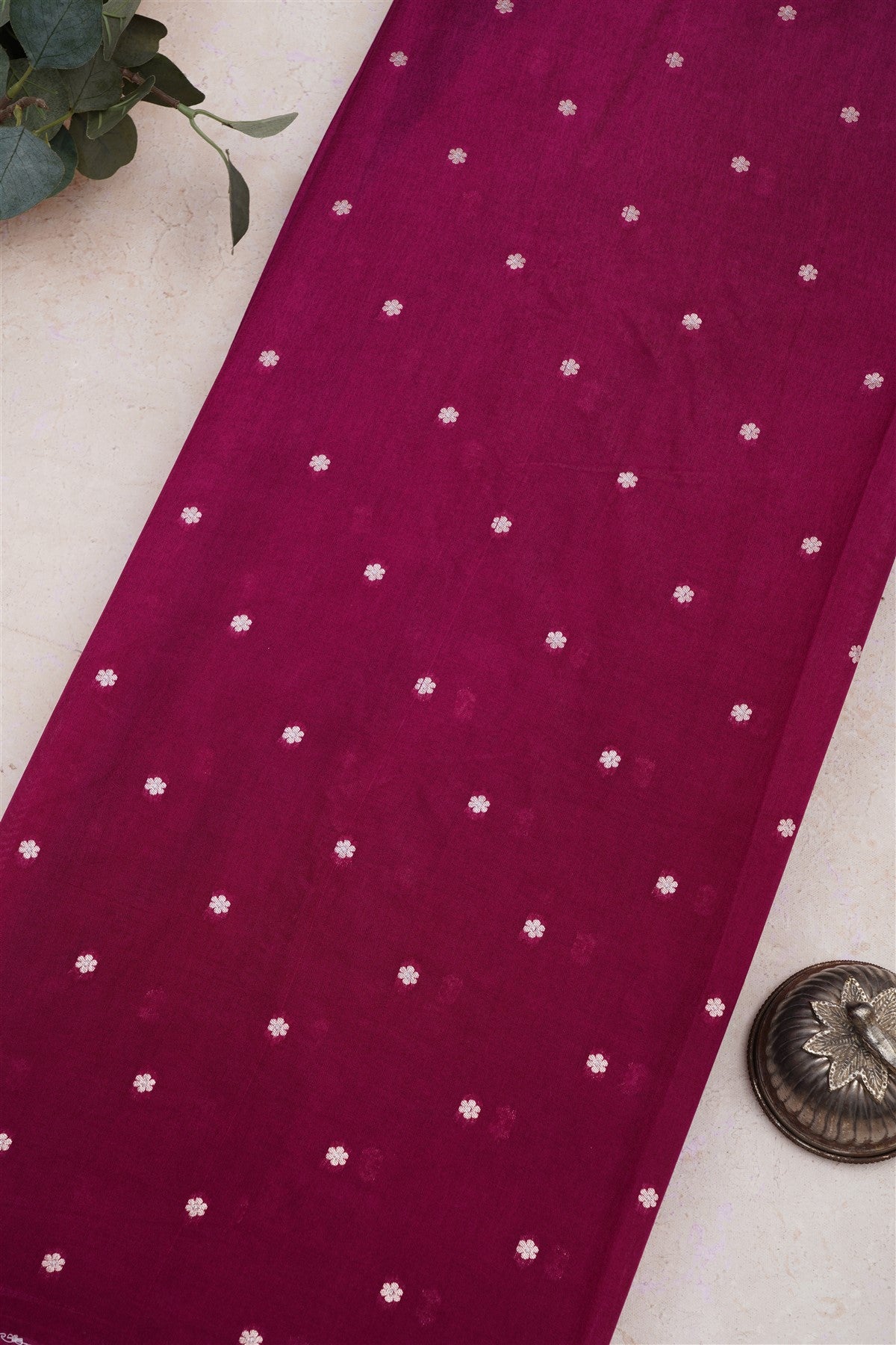 Banarasi Pashmina Violet Saree