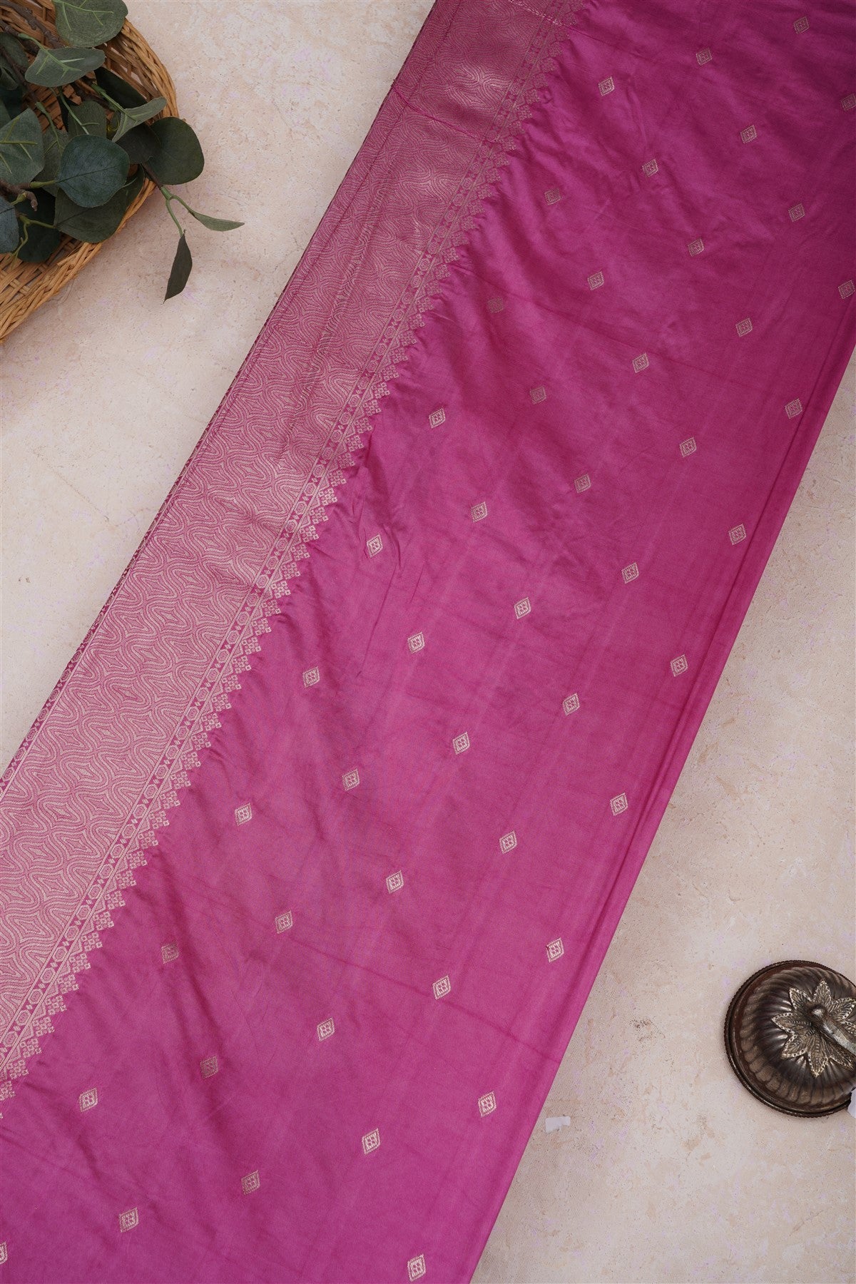 Banarasi Silk Purple Saree