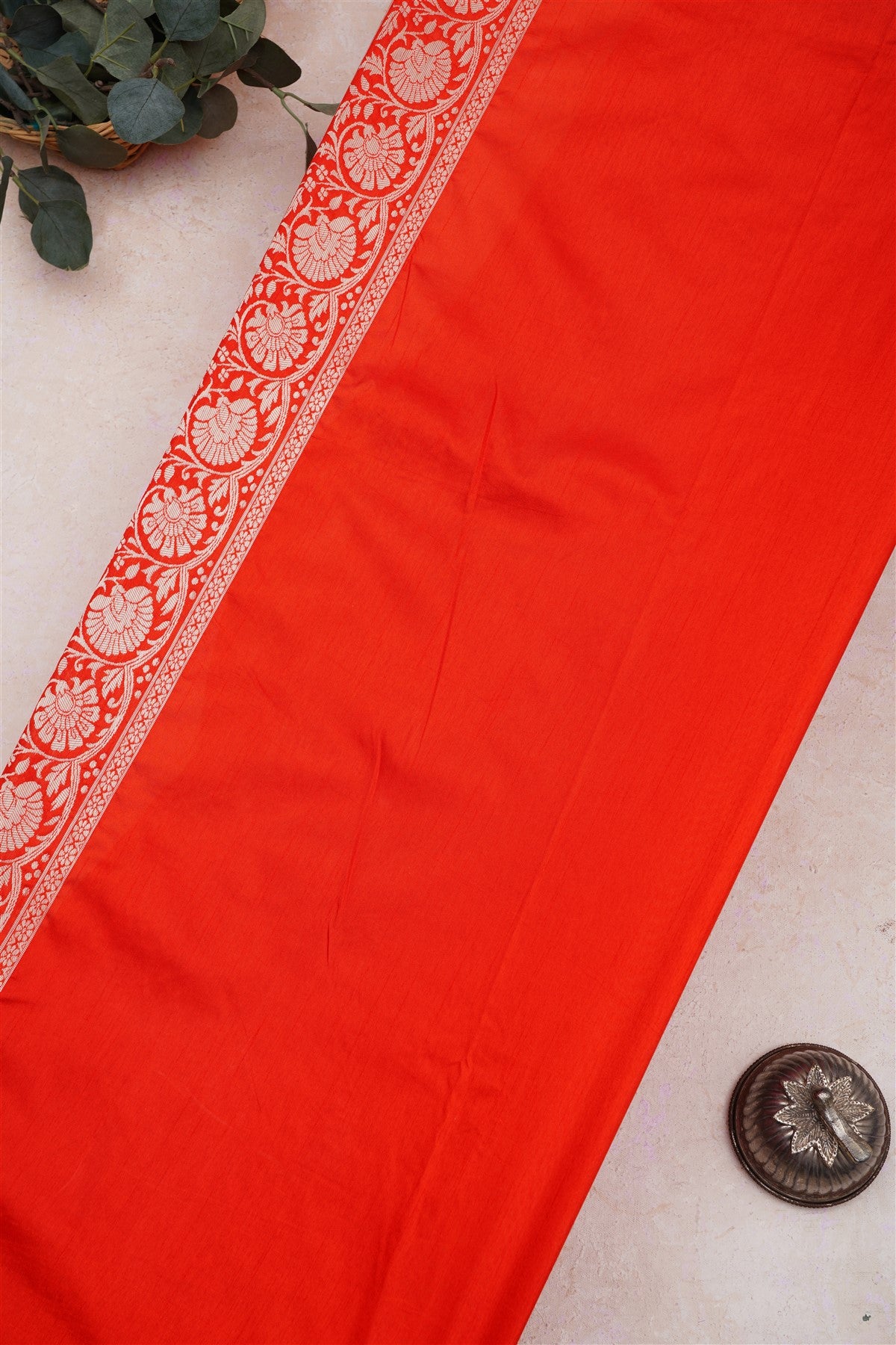 Banarasi Silk Dark Wine Saree