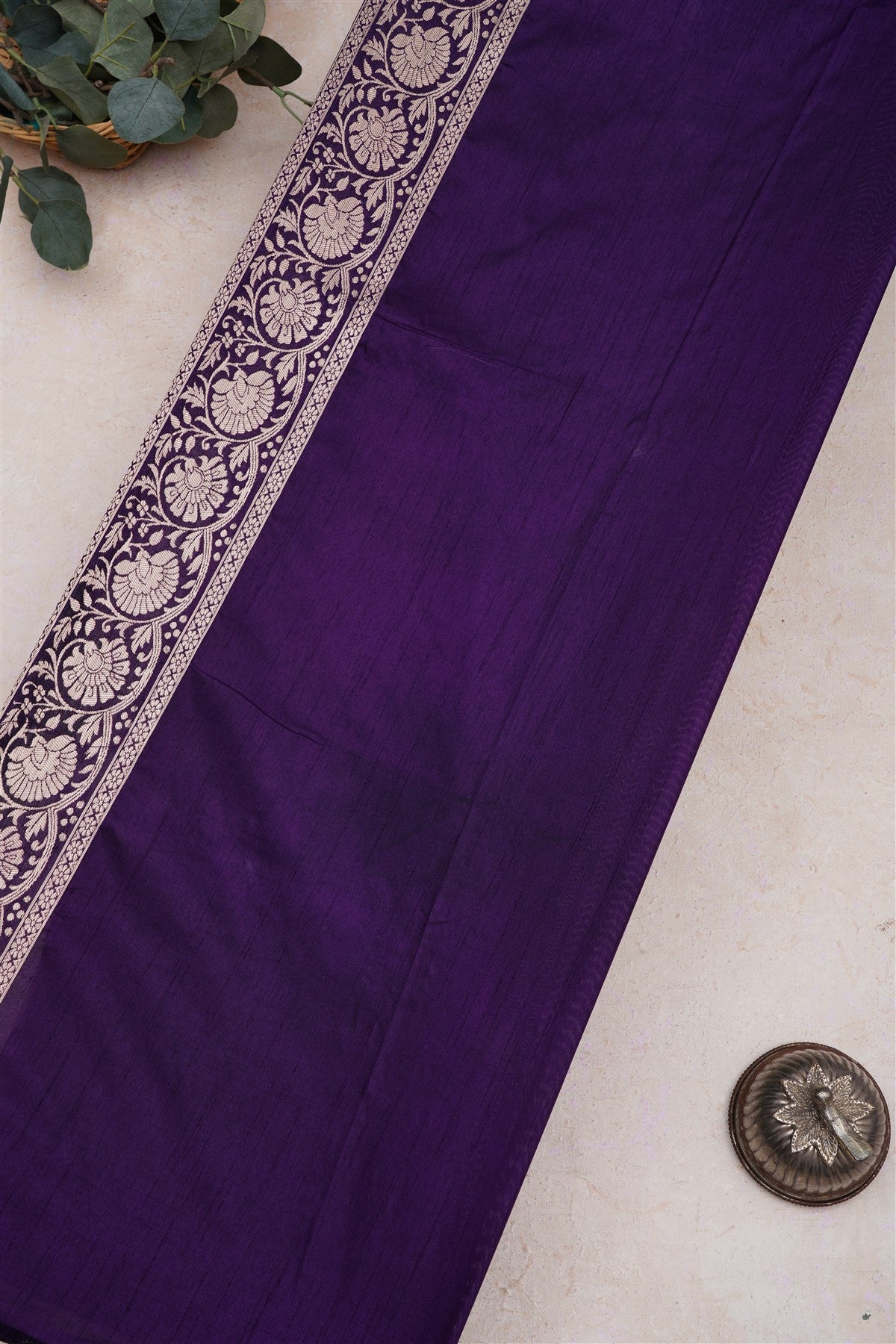 Banarasi Silk Light Green Saree