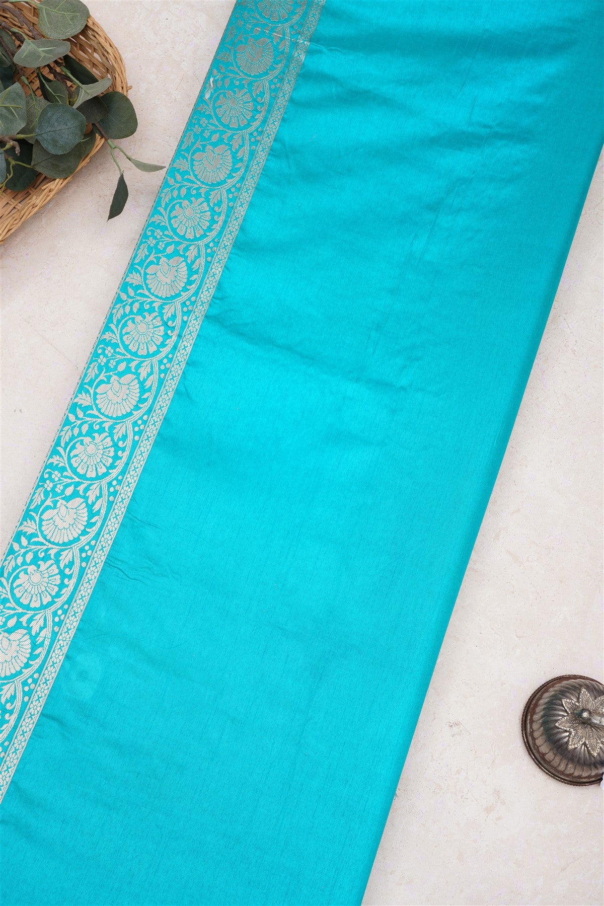 Banarasi Silk Violet Saree