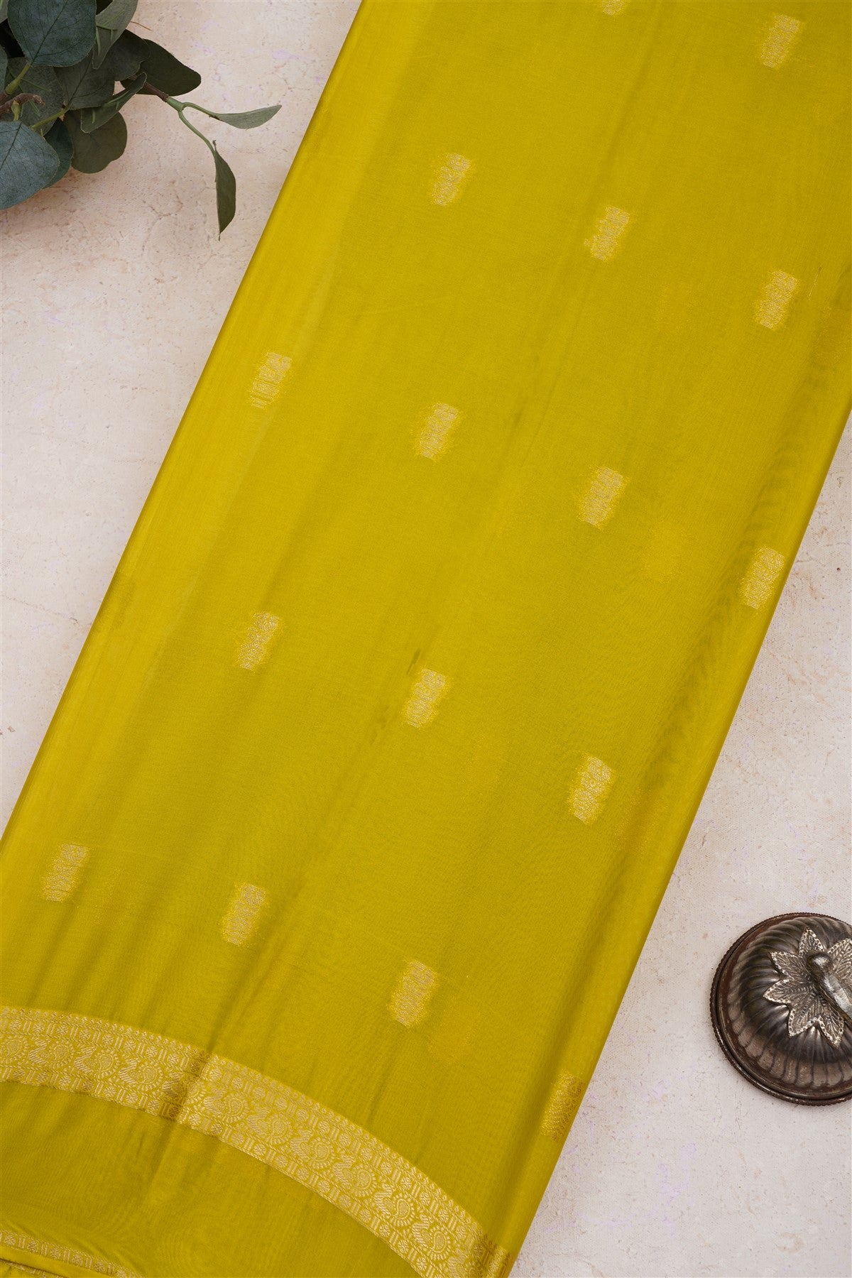 Mysore Crepe Silk Dark Blue Saree