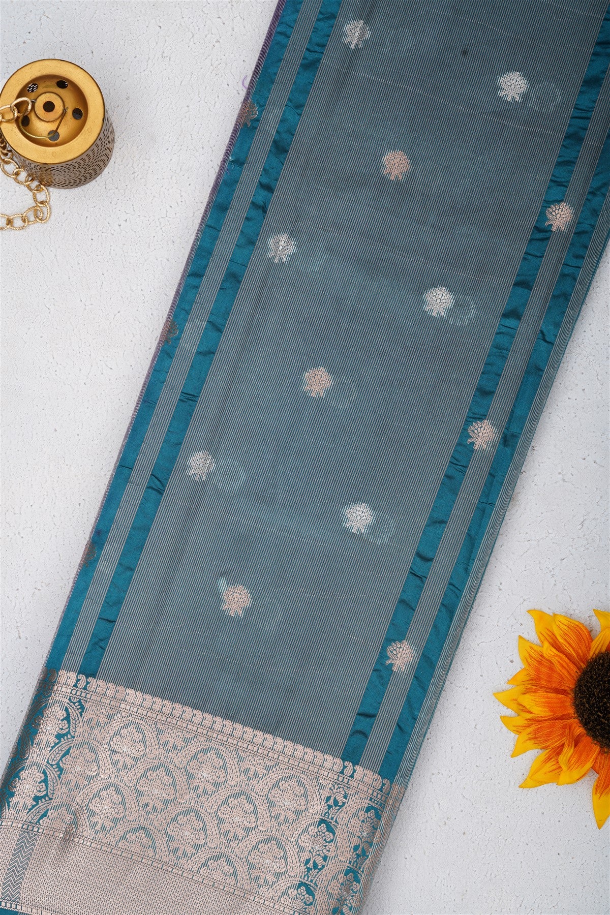 Banarasi Soft Silk Violet Saree