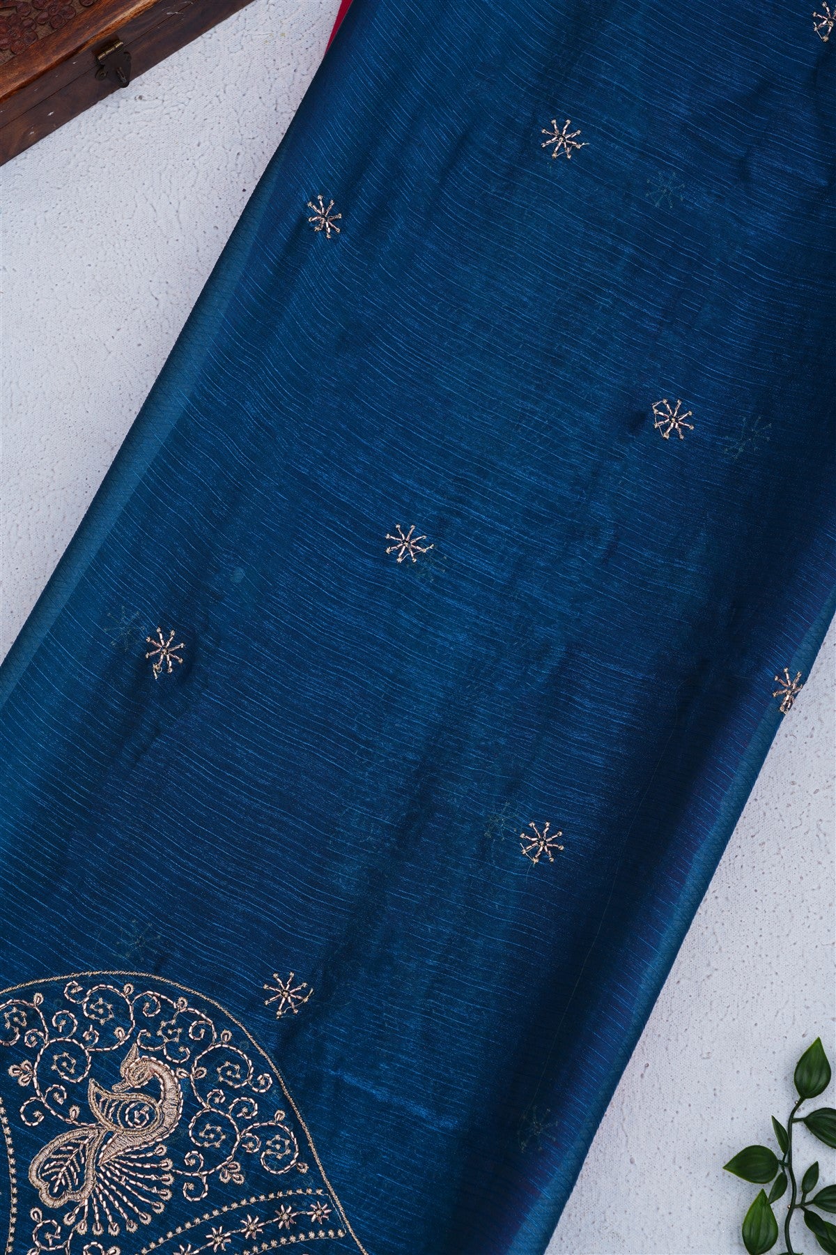 Fancy Space Silk Pink Saree