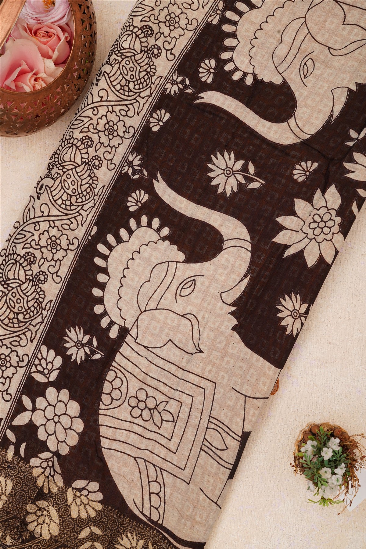 Fancy Maheshwari Silk 0 Saree