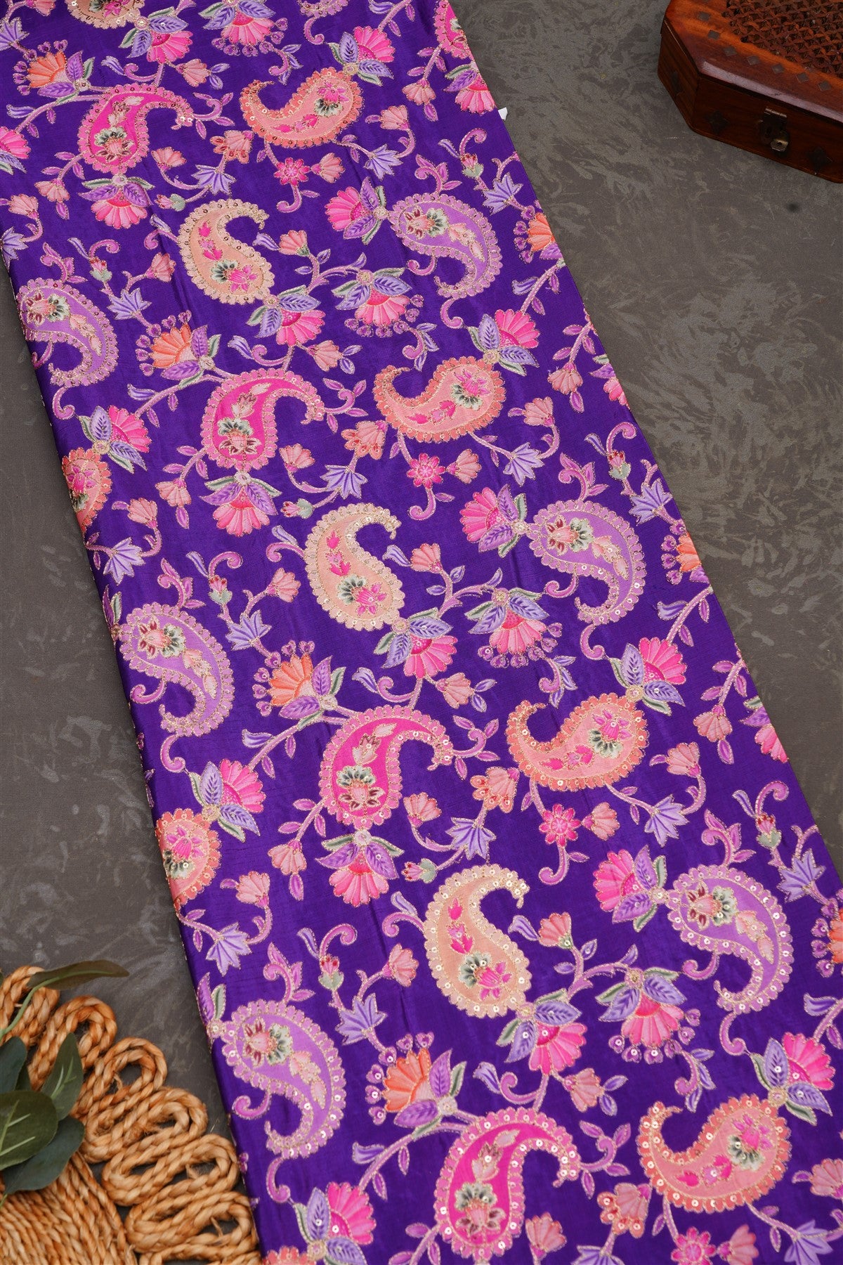 Banarasi Brocade Light Pink Saree