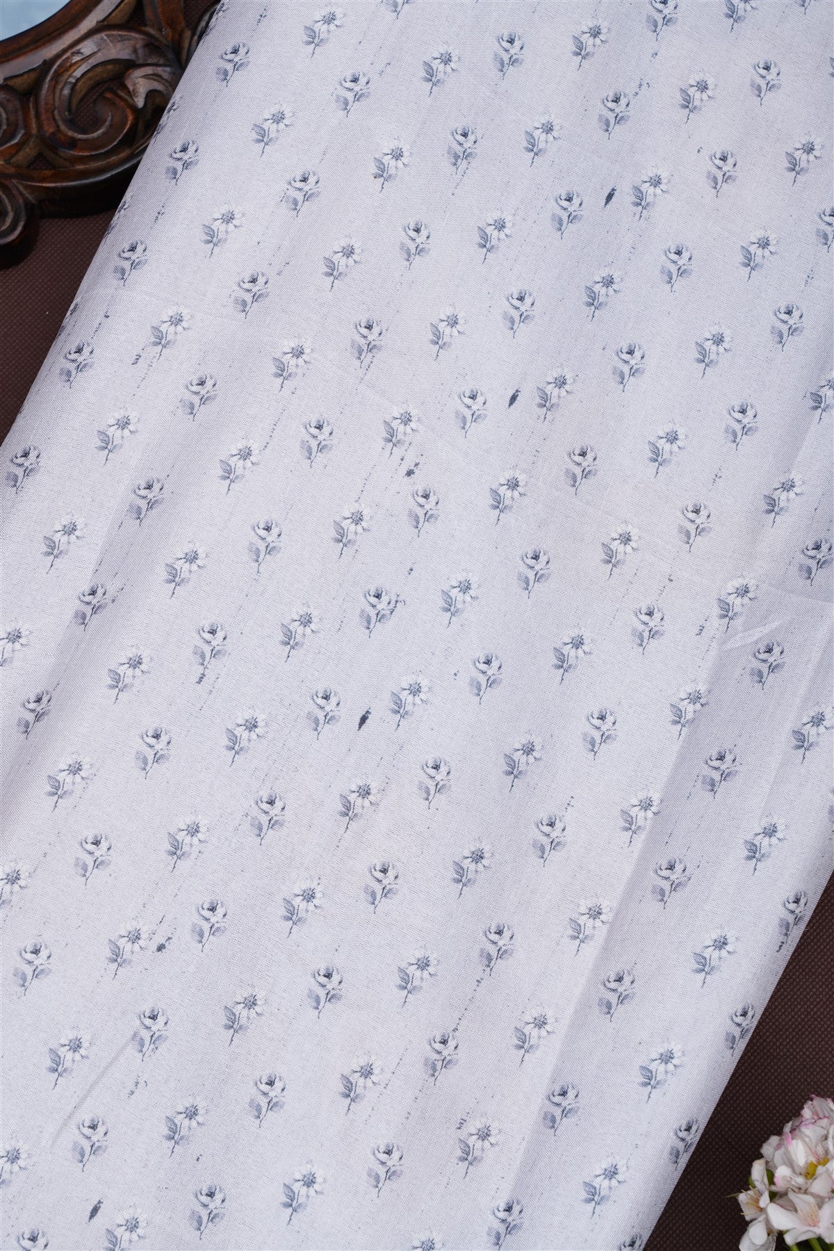 Bhagalpur Silk Blend Grey Saree