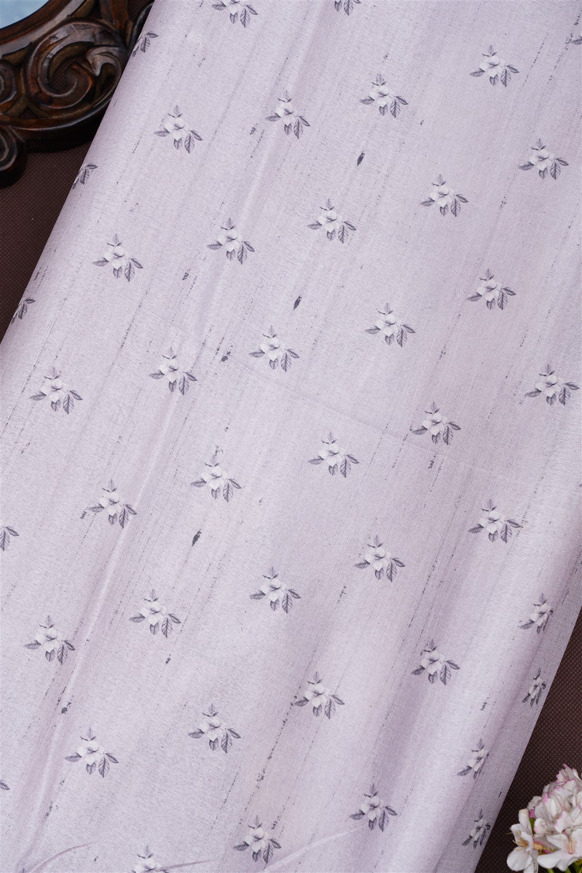 Bhagalpur Silk Blend Light Brown Saree
