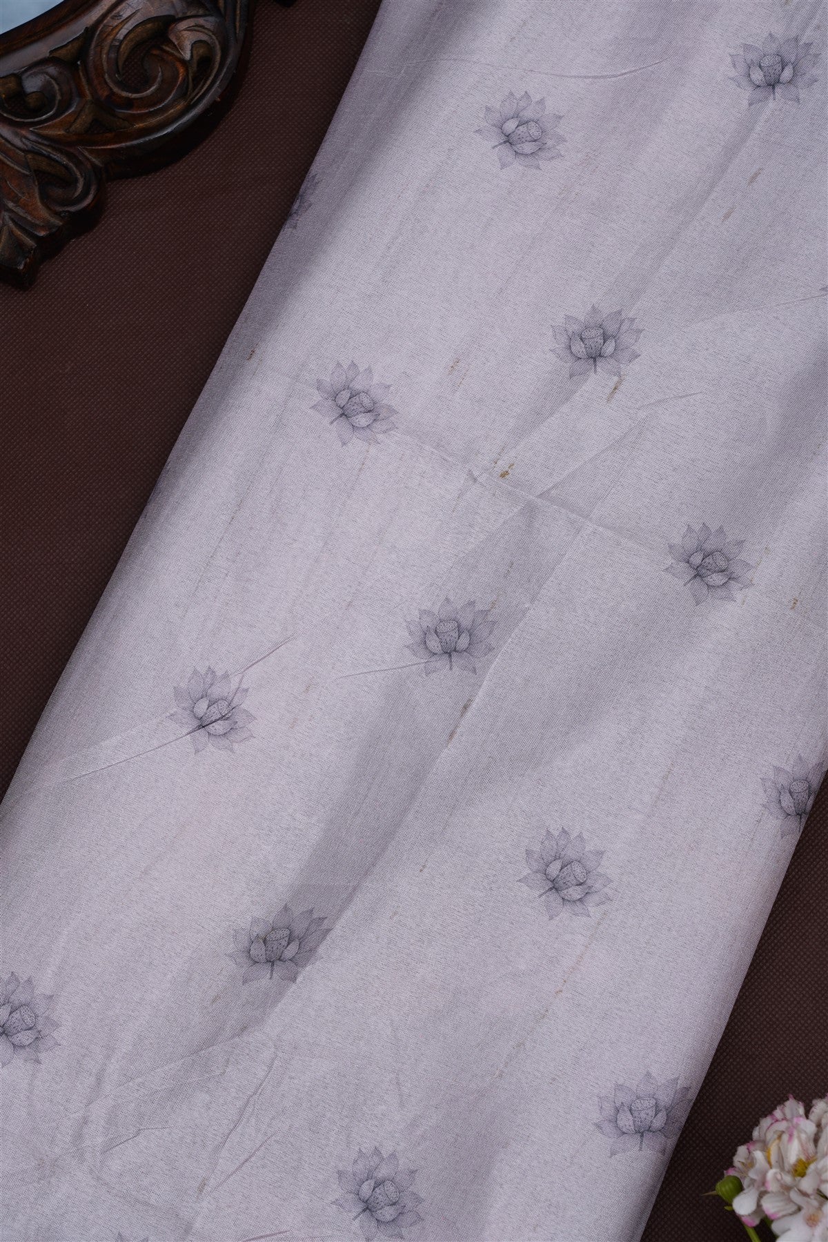 Fancy Silk Blend Light Green Saree
