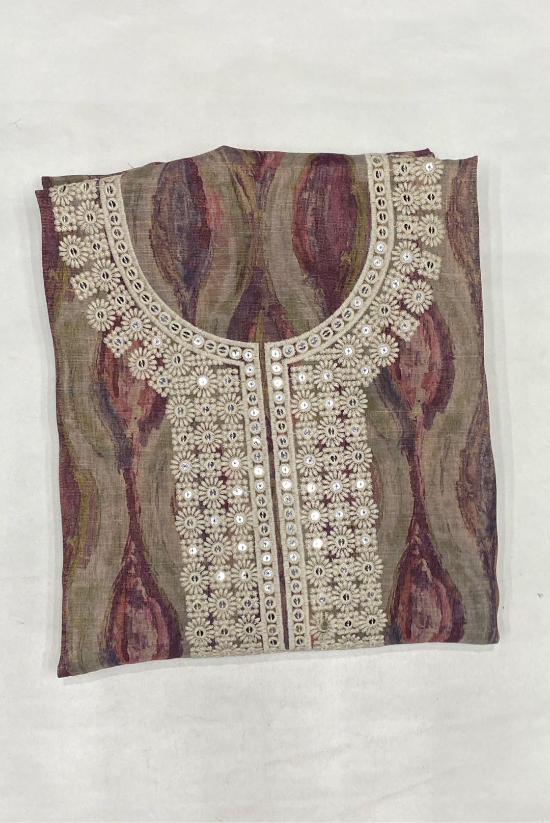 Linen Blend Dressmaterials