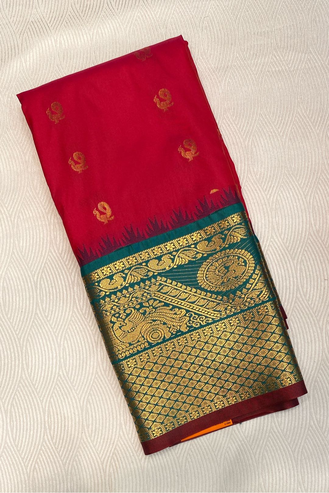 Semi Pattu Silk Blend Pink Saree