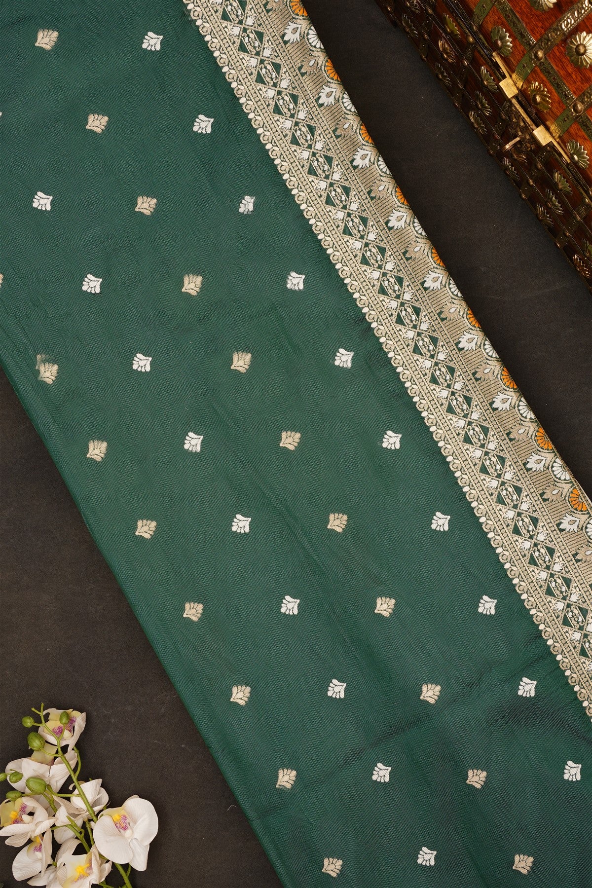 Semi Pattu Silk Blend 0 Saree