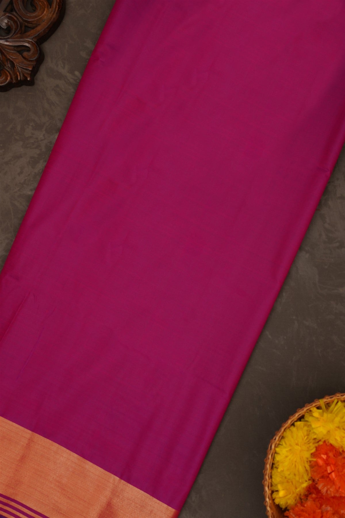 Ikat Silk Blue Saree