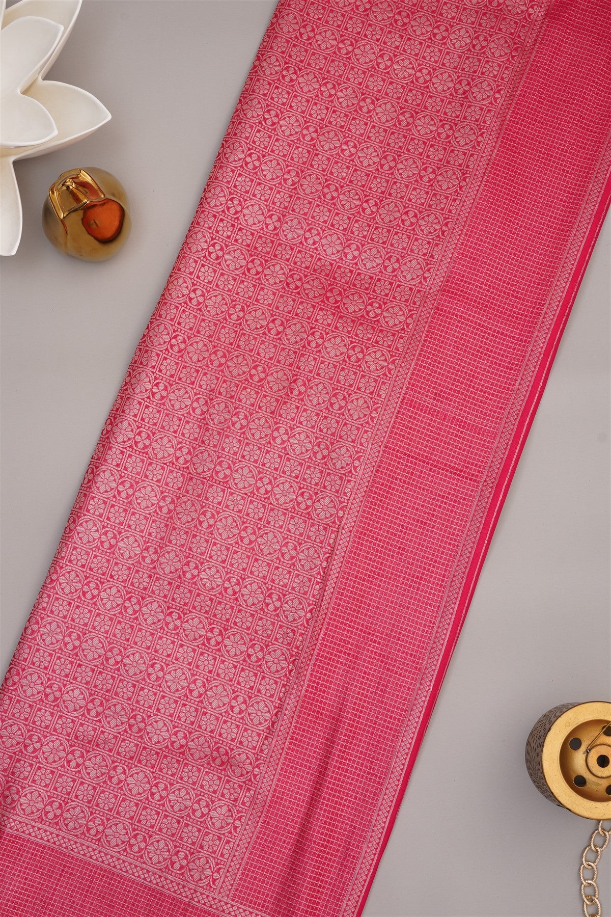 Banarasi Soft Silk Dark Blue Saree
