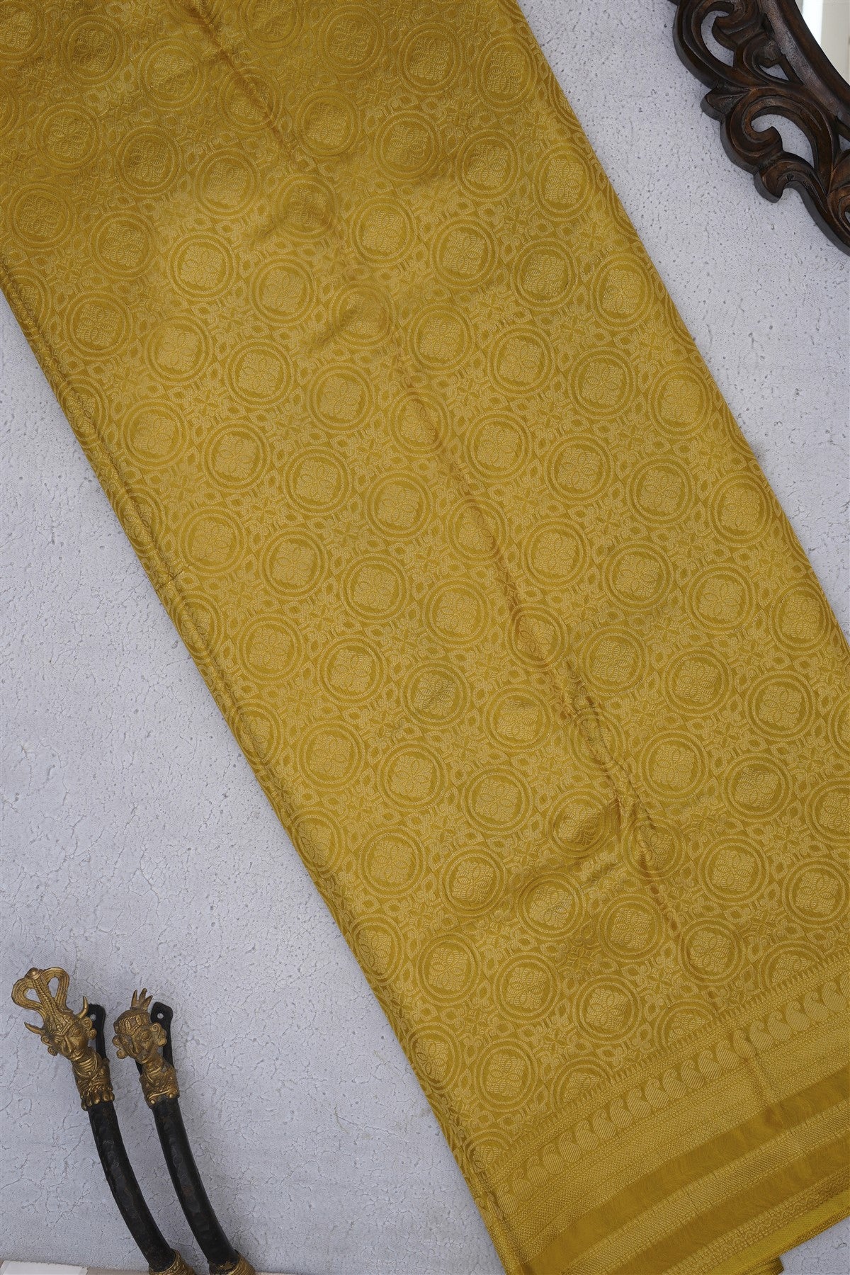 Banarasi Mashru Wine Saree