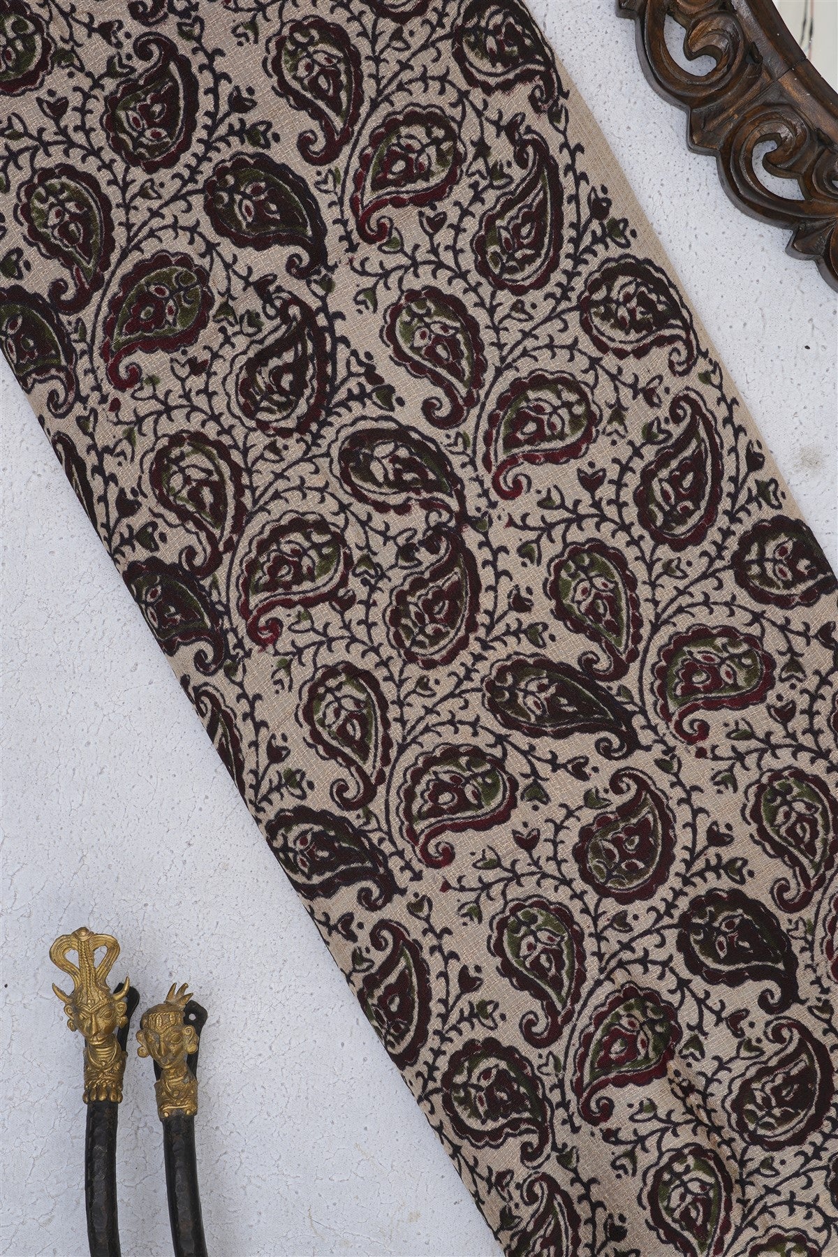 Fancy Khadi Dark Purple Saree