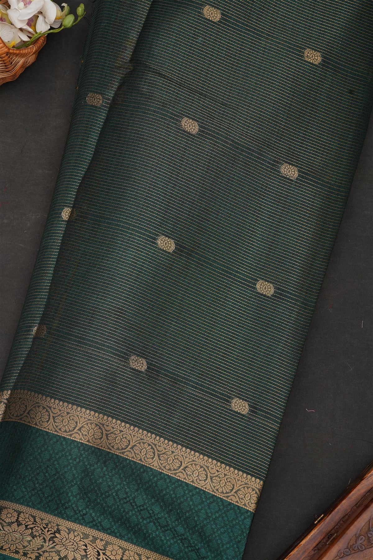 Fancy Art Silk  Mustard Saree
