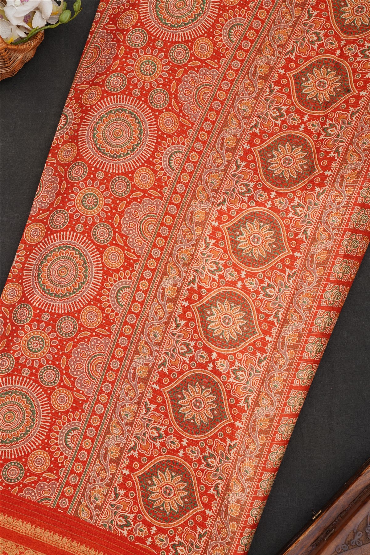 Fancy Georgette Brick Saree