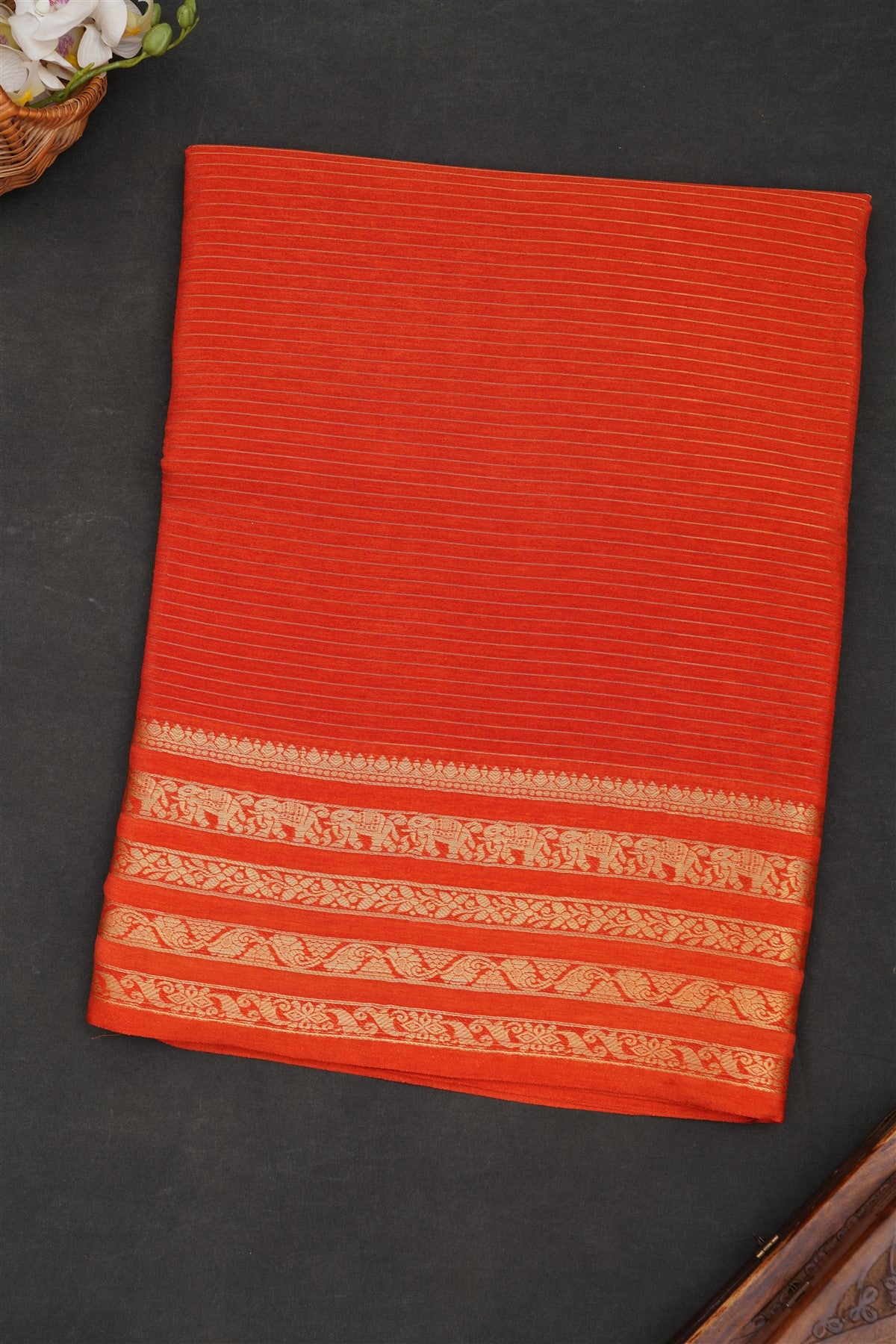 Fancy Georgette Brick Saree