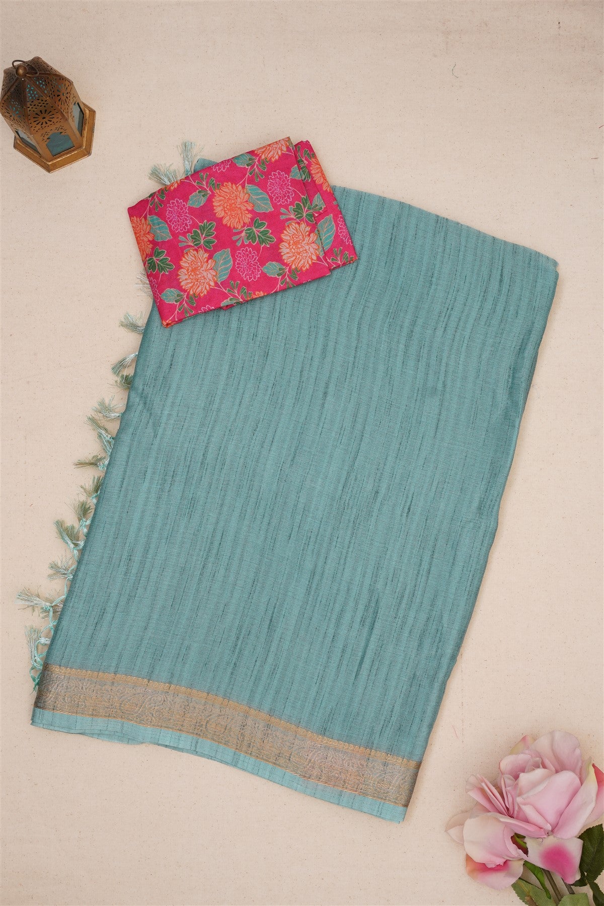 Fancy Chiffon Sea Green Saree