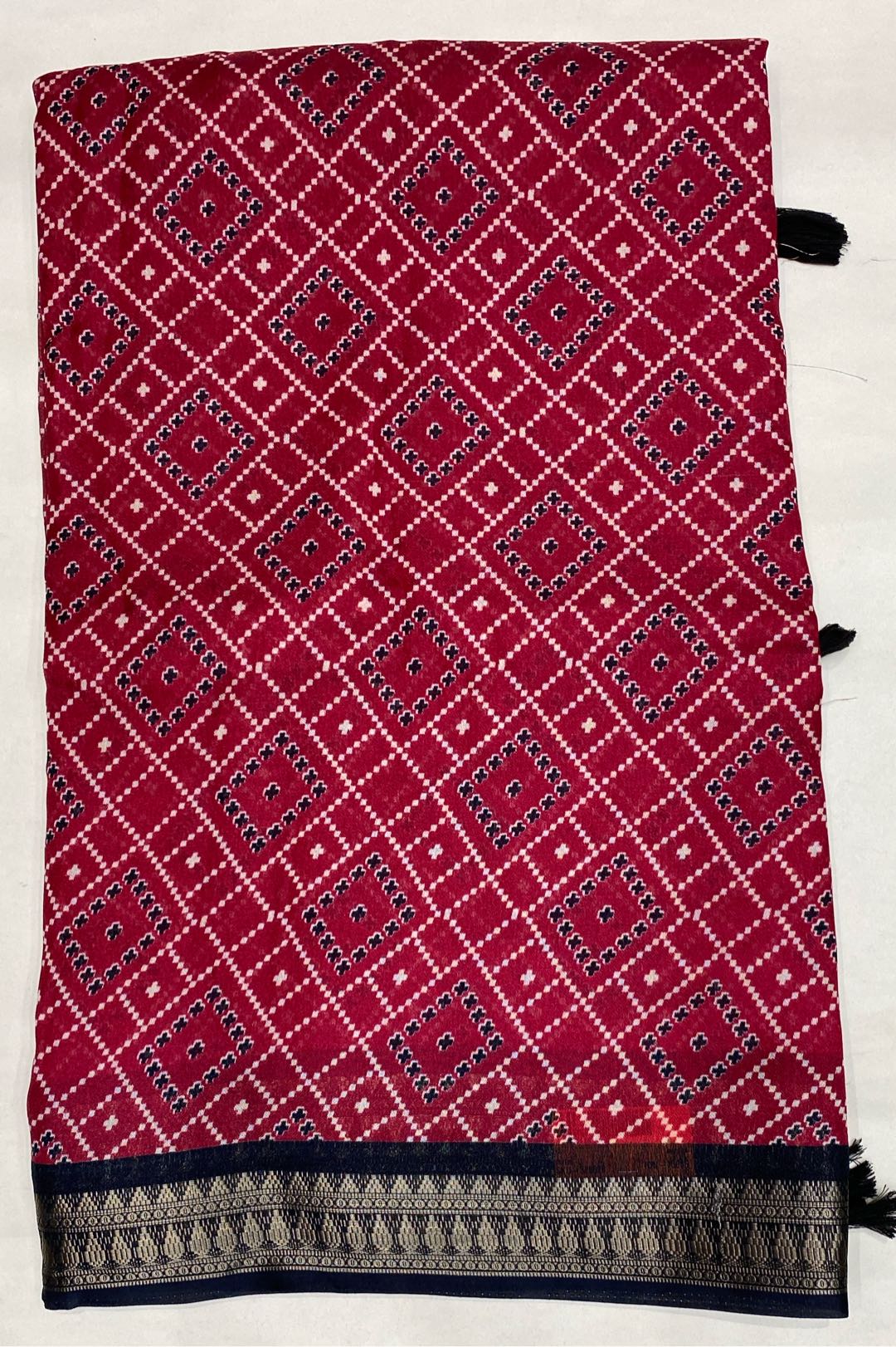 Fancy Georgette Maroon Saree
