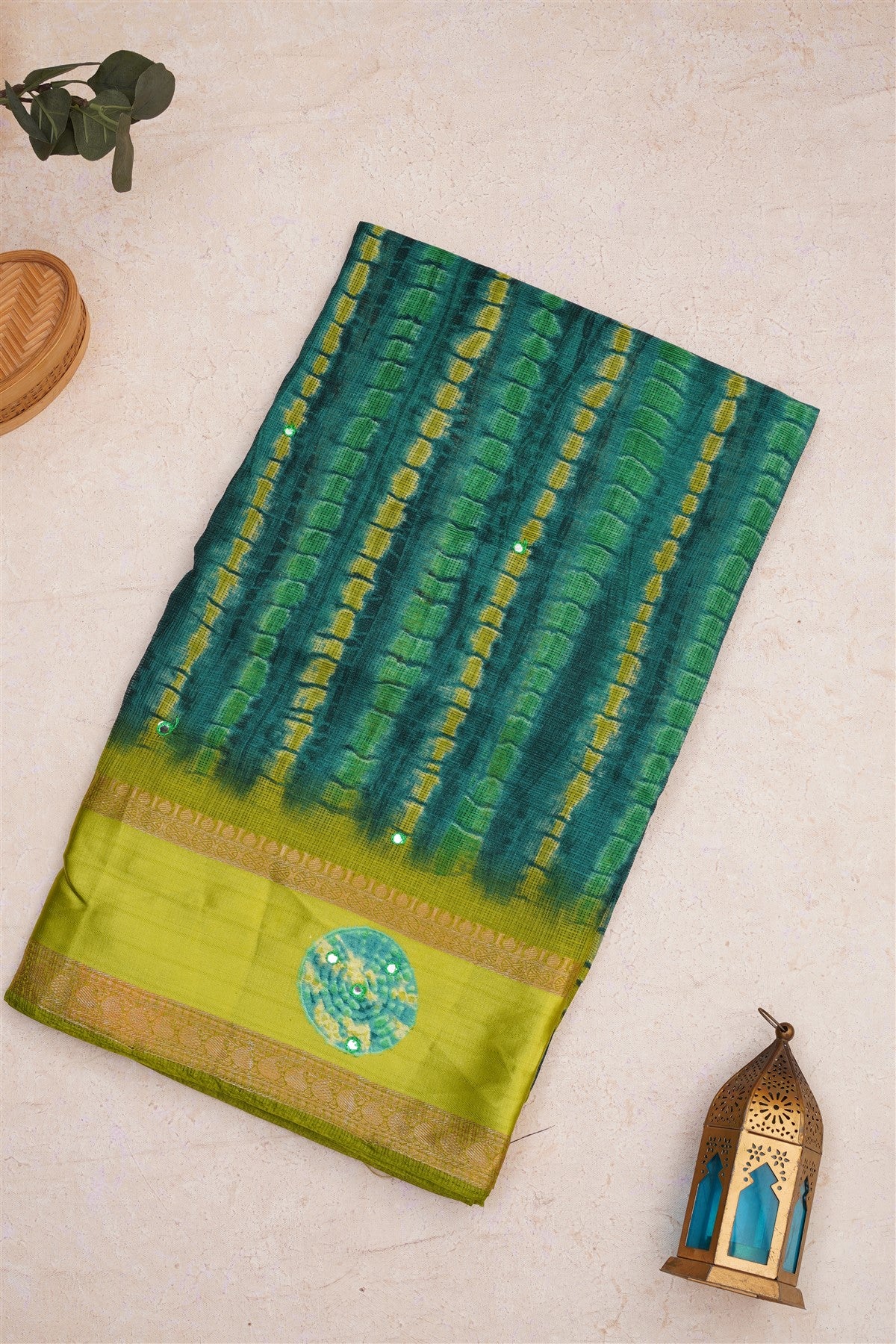 Fancy Kota Green Saree