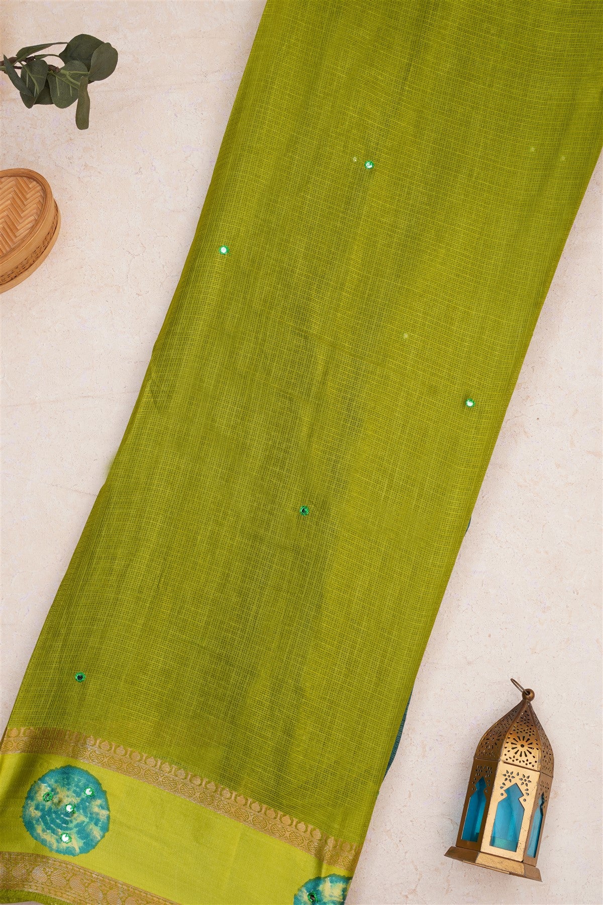 Fancy Kota Green Saree