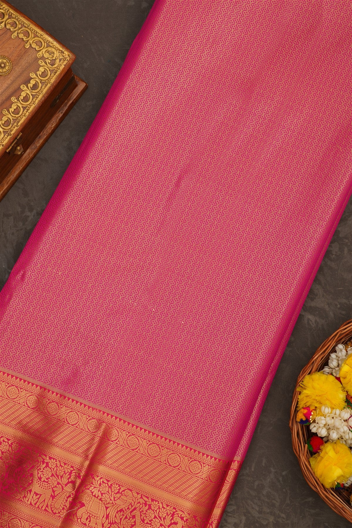 Semi Kanchipuram Tissue Silk 0 Saree